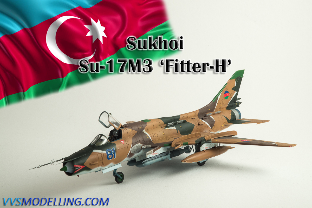 Kit Modèle Réduit Sukhoi SU-17M3 Fitter-H (1/72) Par Modelsvit - 3 Décors URSS, Plastique à Monter