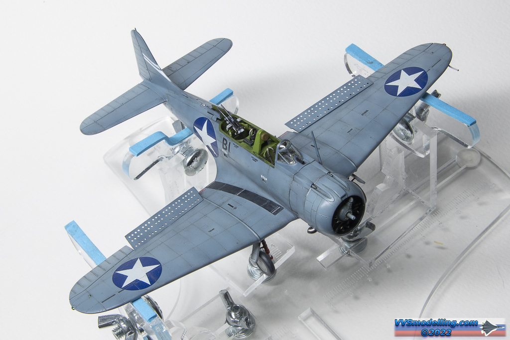 Flyhawk 1:72 SBD-3 Dauntless – build article – VVS modelling